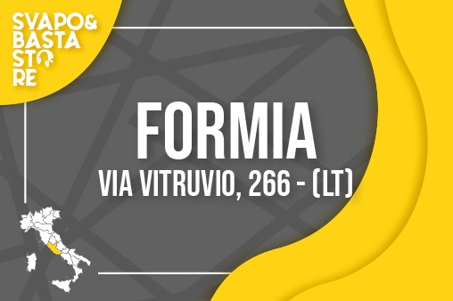 negozio svapoebasta store formia